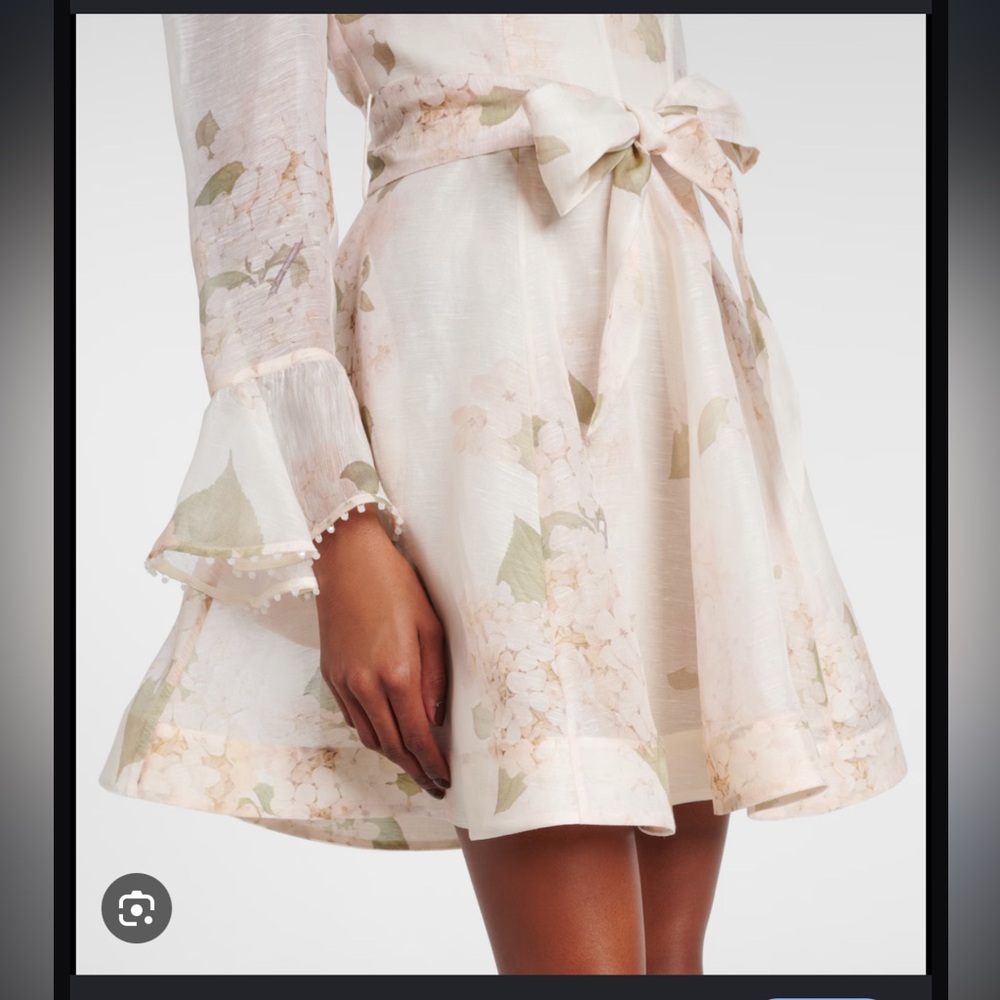 Zimmermann Balance Long Sleeve Mini Dress - AU3/US10- NWT - Picture 6 of 10
